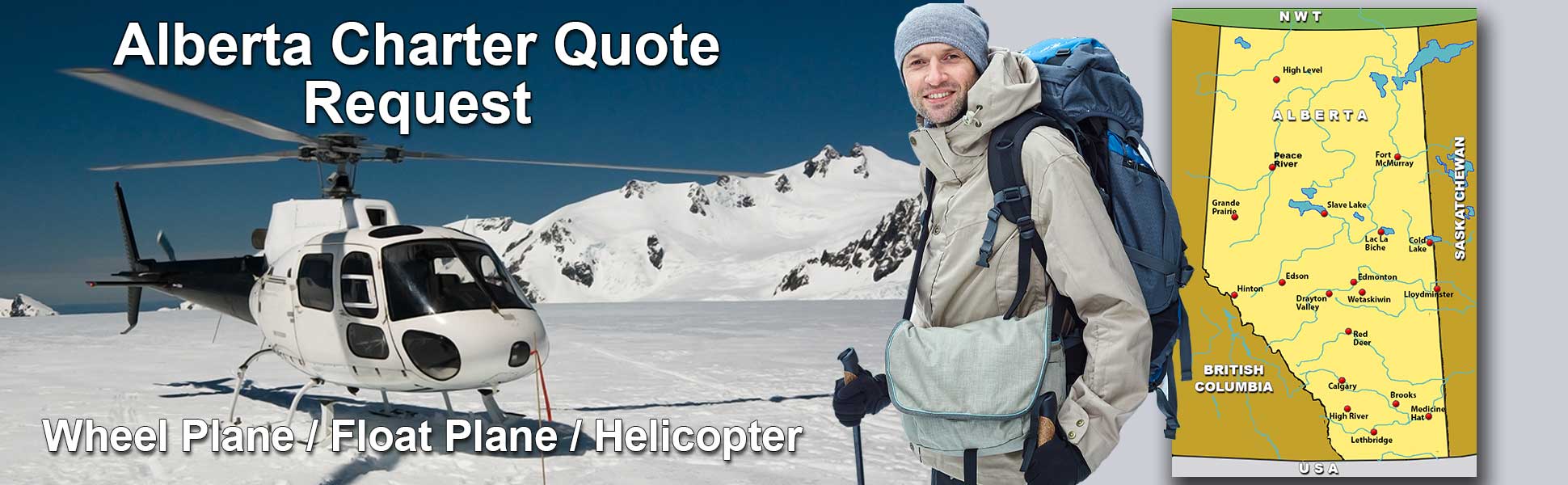 Nordegg Air charter Flights